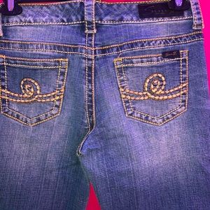 5/25$ sale - y2k seven7 stitch jeans